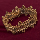 Zeenat Antique Bangle – Egyptian-Inspired Textured Statement Piece